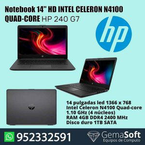Notebook HP 240G7