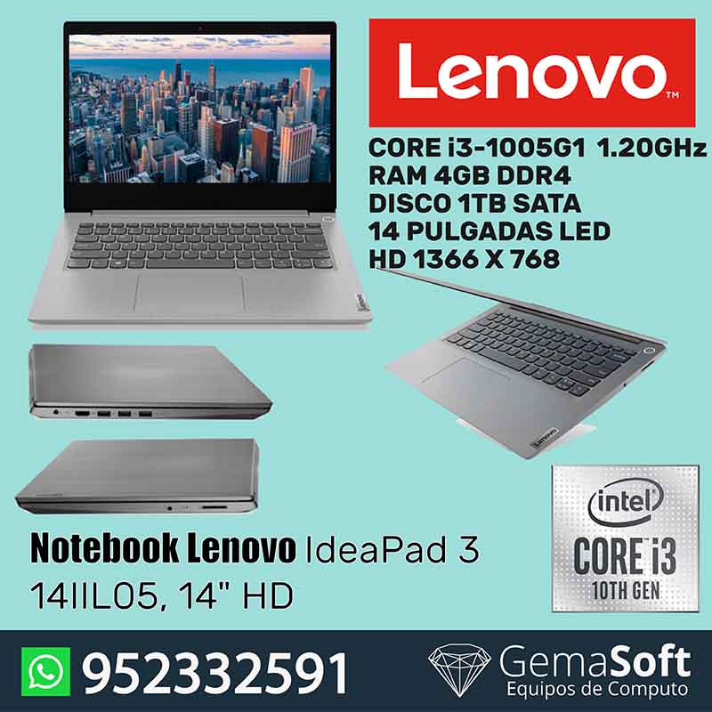 Lenovo IdeaPad 3 14IIL05