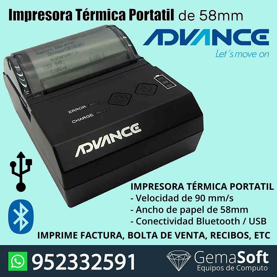 Impresota termica 58mm ADVANCE