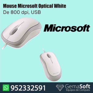 Mouse Micrsoft Optical White