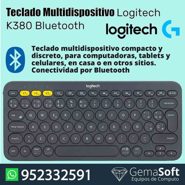 Teclado Multidispositivo K380